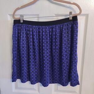Joe Fresh Size L Elastic Waist Skirt
